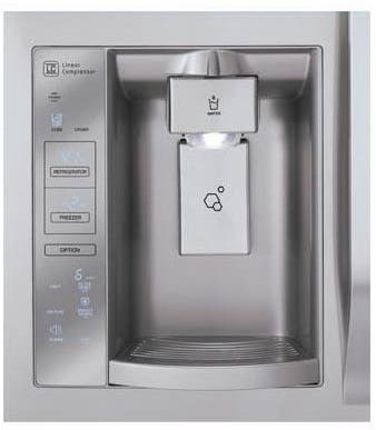 LG LSMX211ST 20.5 cu. ft. 4-Door French Door Refrigerator