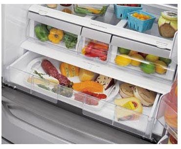 LG LSMX211ST 20.5 cu. ft. 4-Door French Door Refrigerator