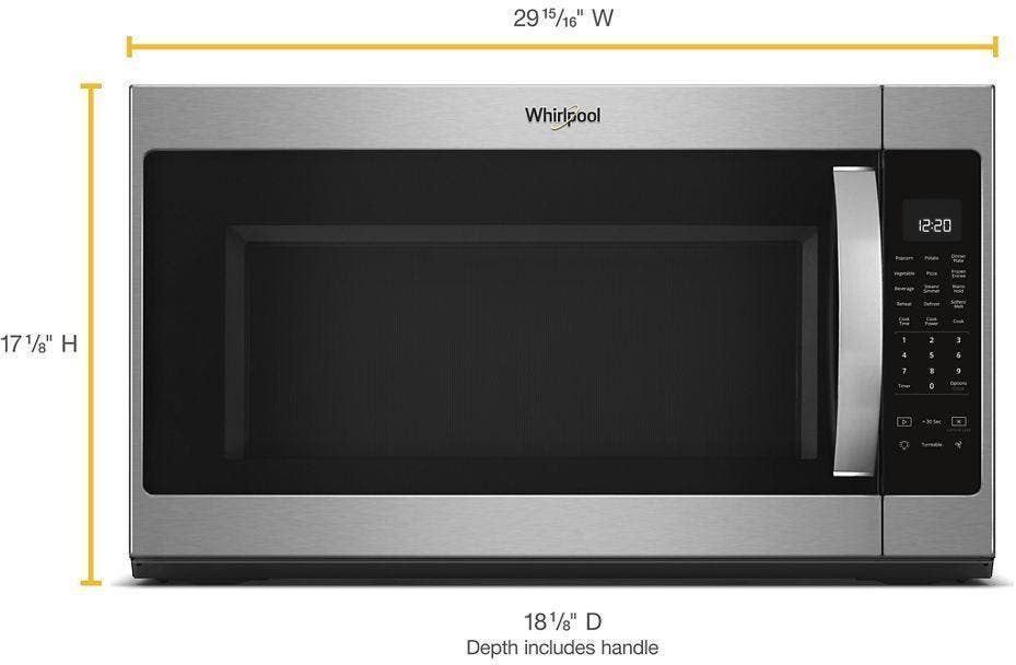 Whirlpool WMH54521HS Stainless Steel