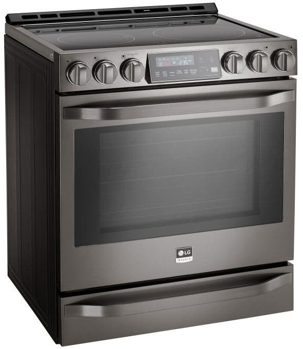 LG LSSE3029BD Black Stainless Steel