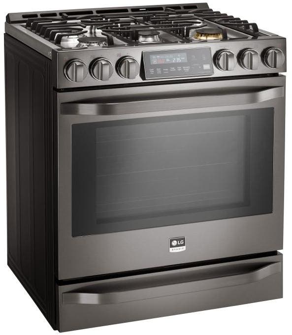 LG LSSG3019BD Black Stainless Steel