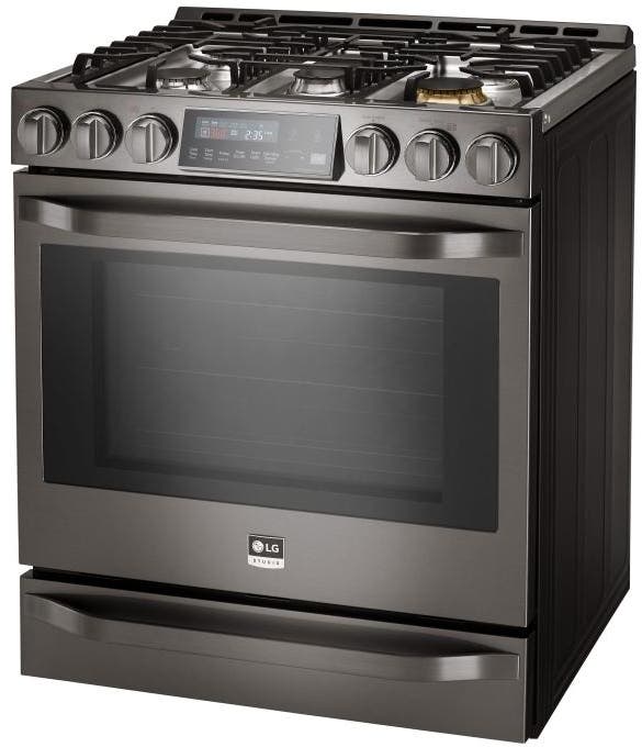 LG LSSG3019BD Black Stainless Steel