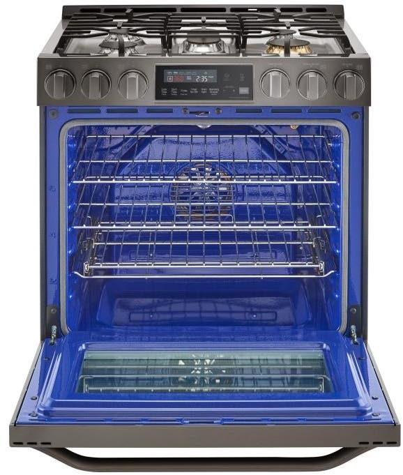 LG LSSG3019BD Black Stainless Steel
