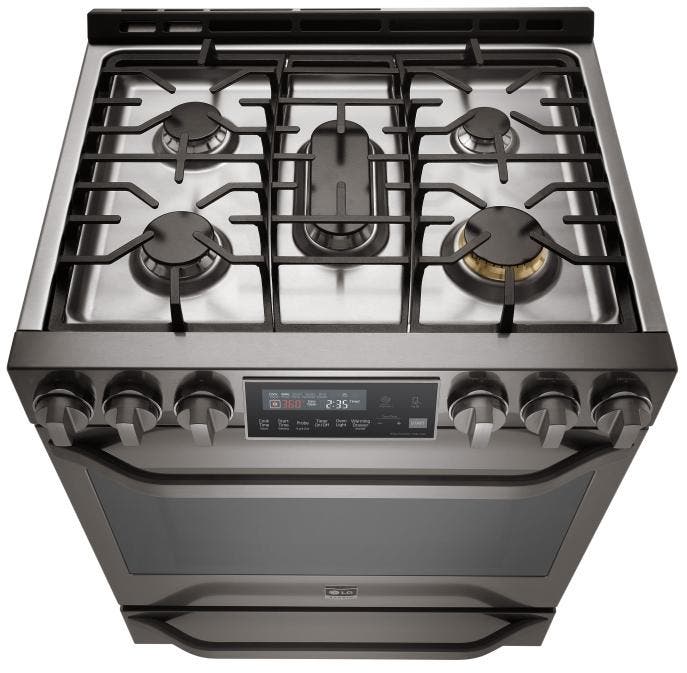 LG LSSG3019BD Black Stainless Steel