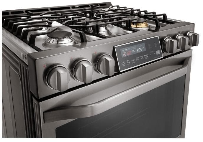 LG LSSG3019BD Black Stainless Steel