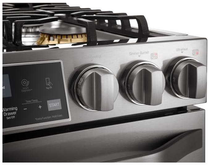 LG LSSG3019BD Black Stainless Steel