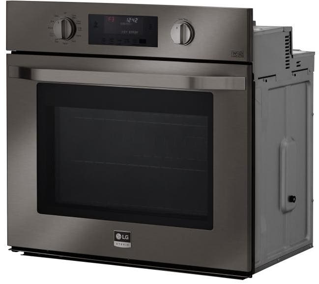 LG LSWS309BD Black Stainless Steel