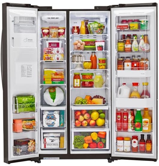 LG LSXC22486D Black Stainless Steel