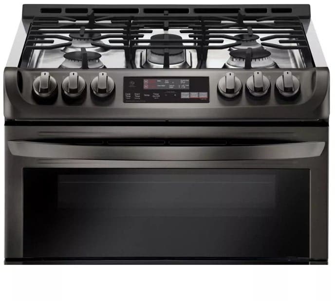 LG LTG4715BD Black Stainless Steel
