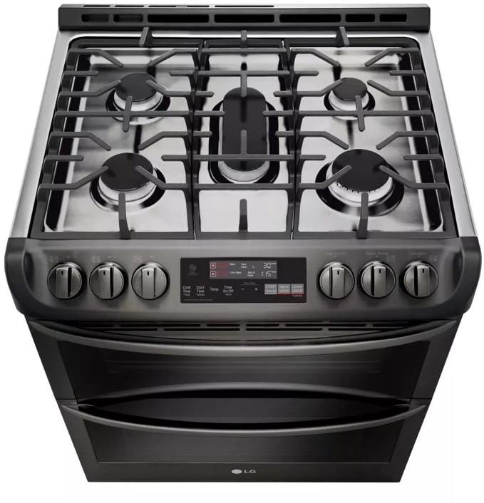LG LTG4715BD Black Stainless Steel