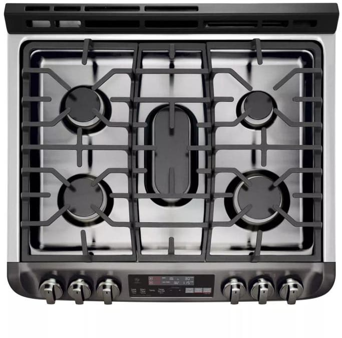 LG LTG4715BD Black Stainless Steel