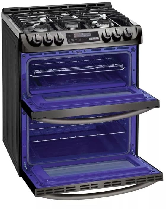 LG LTG4715BD Black Stainless Steel