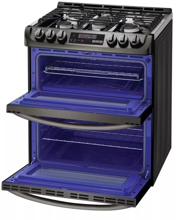 LG LTG4715BD Black Stainless Steel