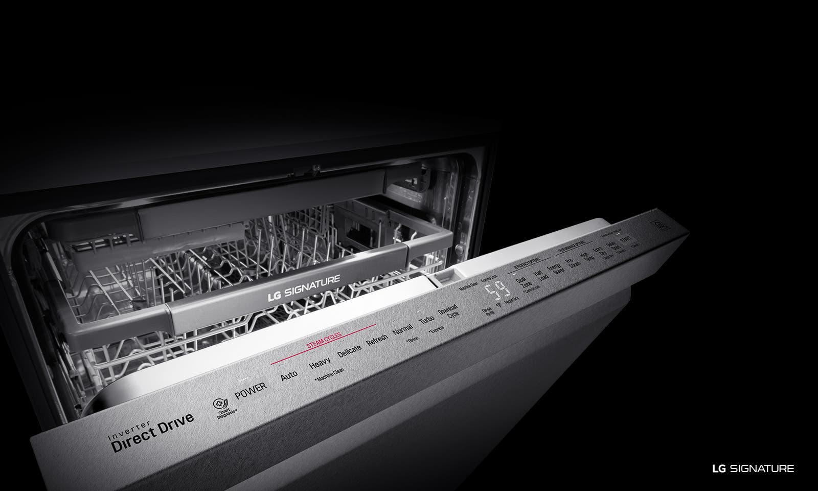 LG LUDP8996SN 24 Inch Fully Integrated Dishwasher