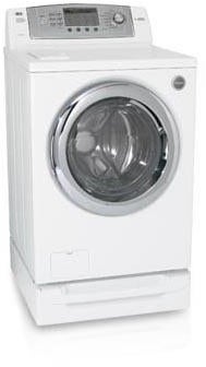 LG WM0642HW 27" Front Load Washer with 4.0 cu. ft. Capacity, 7...