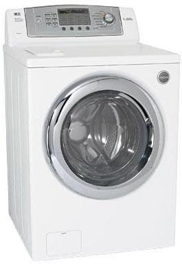 LG WM0642HW 27" Front Load Washer with 4.0 cu. ft. Capacity, 7...