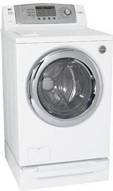 LG WM0642HW 27" Front Load Washer with 4.0 cu. ft. Capacity, 7...