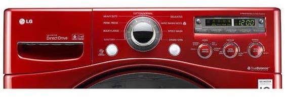 LG WM2350HRC Wild Cherry Red