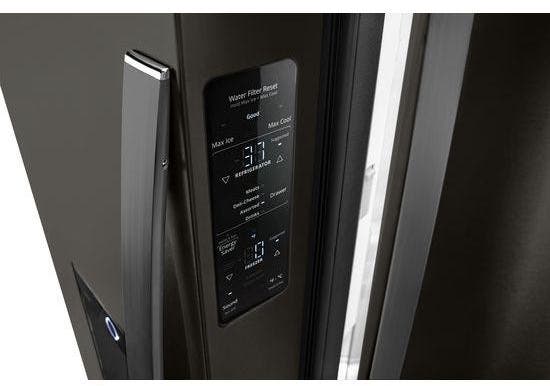 Whirlpool WRF974CIHV Black Stainless Steel