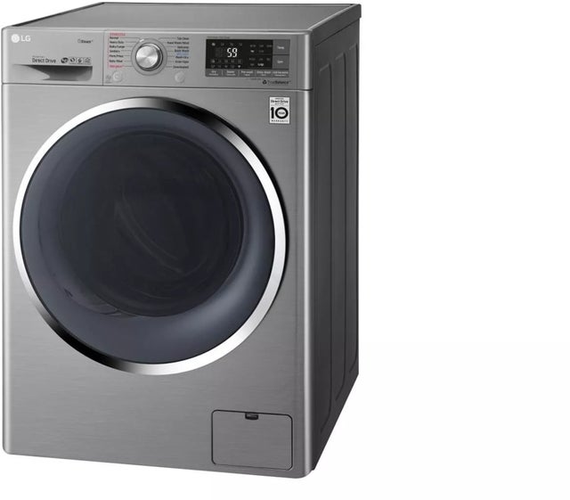 LG WM3499HVA 24 Inch Smart Compact All-In-One Washer/Dryer: Gra...