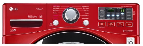 LG WM3670HRA Wild Cherry Red