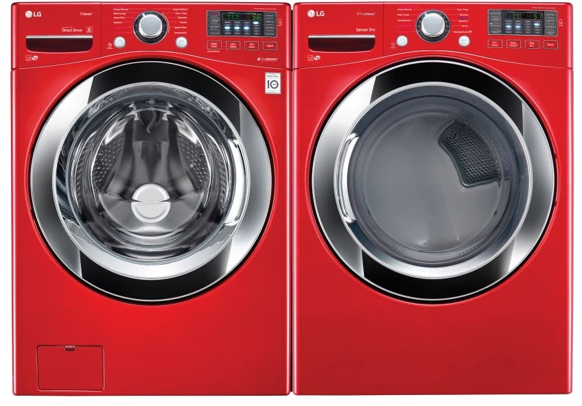 LG WM3670HRA Wild Cherry Red