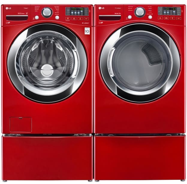 LG WM3670HRA Wild Cherry Red