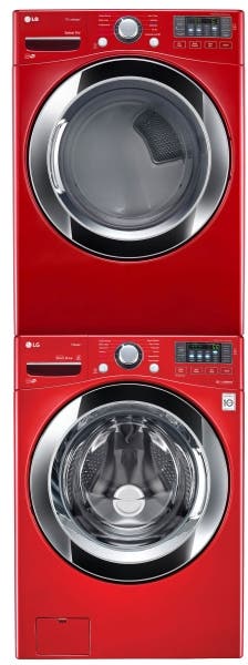 LG WM3670HRA Wild Cherry Red