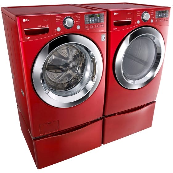 LG WM3670HRA Wild Cherry Red