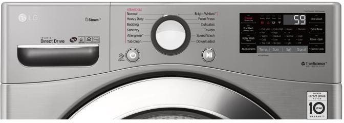 LG WM3700HVA Graphite Steel