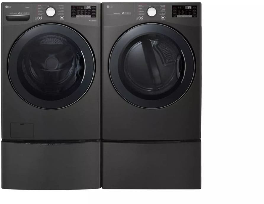 LG WM3900HBA Black Steel