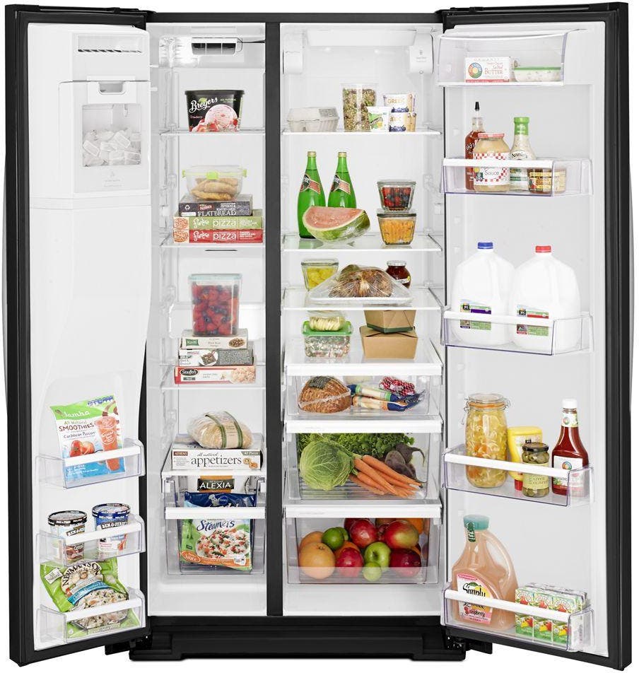 Whirlpool WRS576FIDB Black