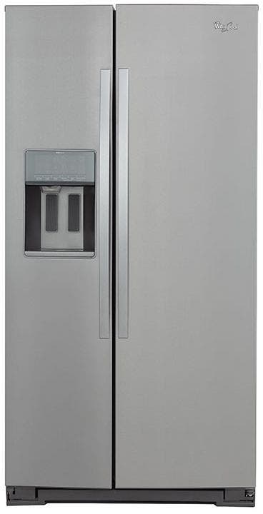 Whirlpool WRS970CIDM Monochromatic Stainless Steel