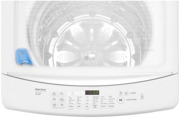 LG WT1501CW 27 Inch 4.5 cu. ft. Top Load Washer