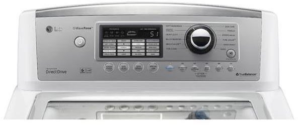 LG WT5001CW 27" Top Load Washer with 4.5 cu. ft. Ultra Capacit...