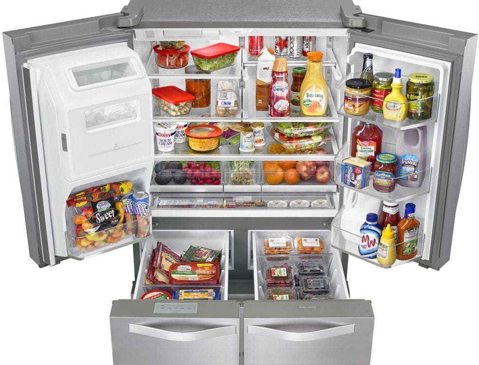 Whirlpool WRV976FDEM Monochromatic Stainless Steel