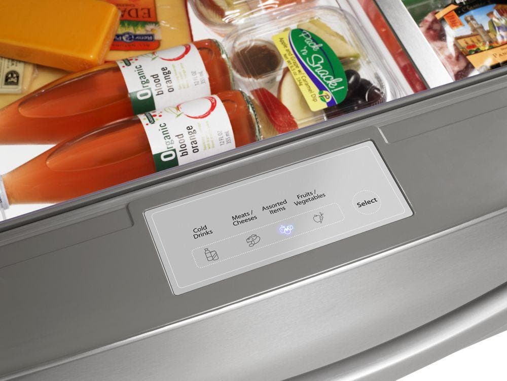 Whirlpool WRX988SIBM MonoChromatic Stainless Steel