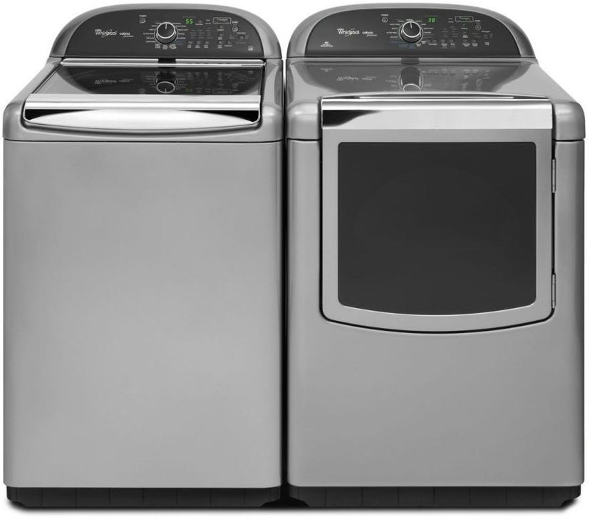 Whirlpool WTW8900BC 27 Inch Top Load Washer with Sanitary Cycle: Chrom...