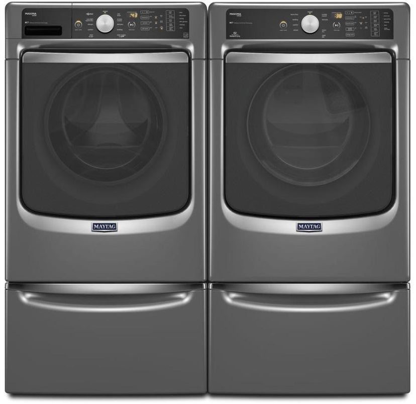 Maytag MED7100DC 27" Front-Load Electric Dryer with 7.4 cu. ft. Cap...