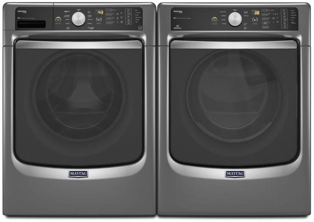 Maytag MED7100DC 27" Front-Load Electric Dryer with 7.4 cu. ft. Cap...
