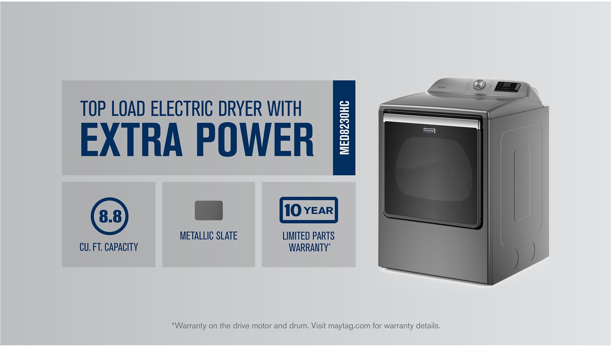 Maytag MED8230HC Metallic Slate