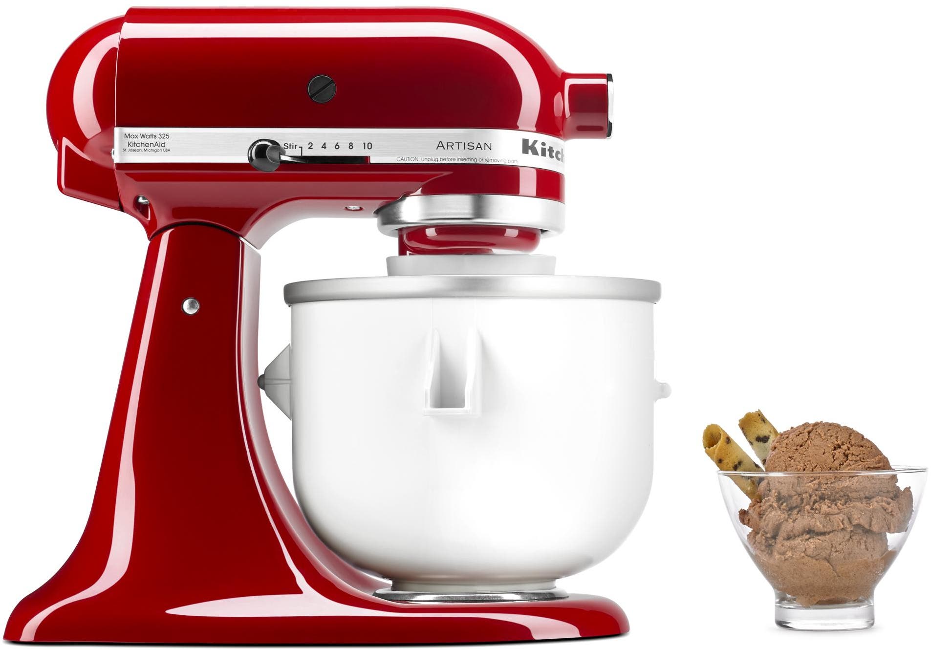 KitchenAid KICA0WH Ice Cream Maker Attachment