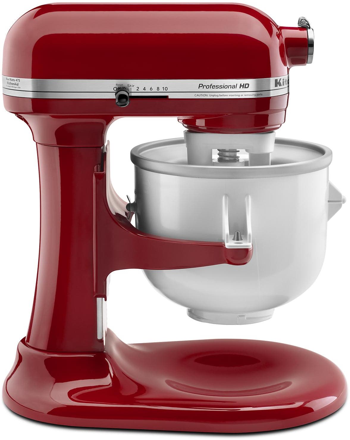 KitchenAid KICA0WH Ice Cream Maker Attachment