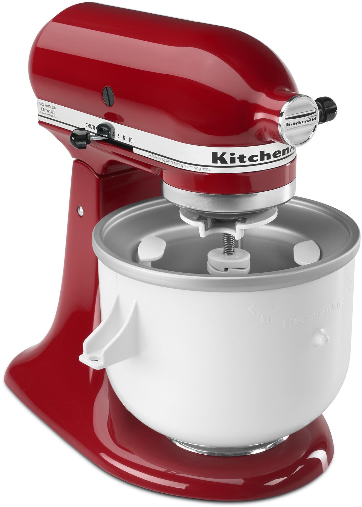 KitchenAid KICA0WH Ice Cream Maker Attachment