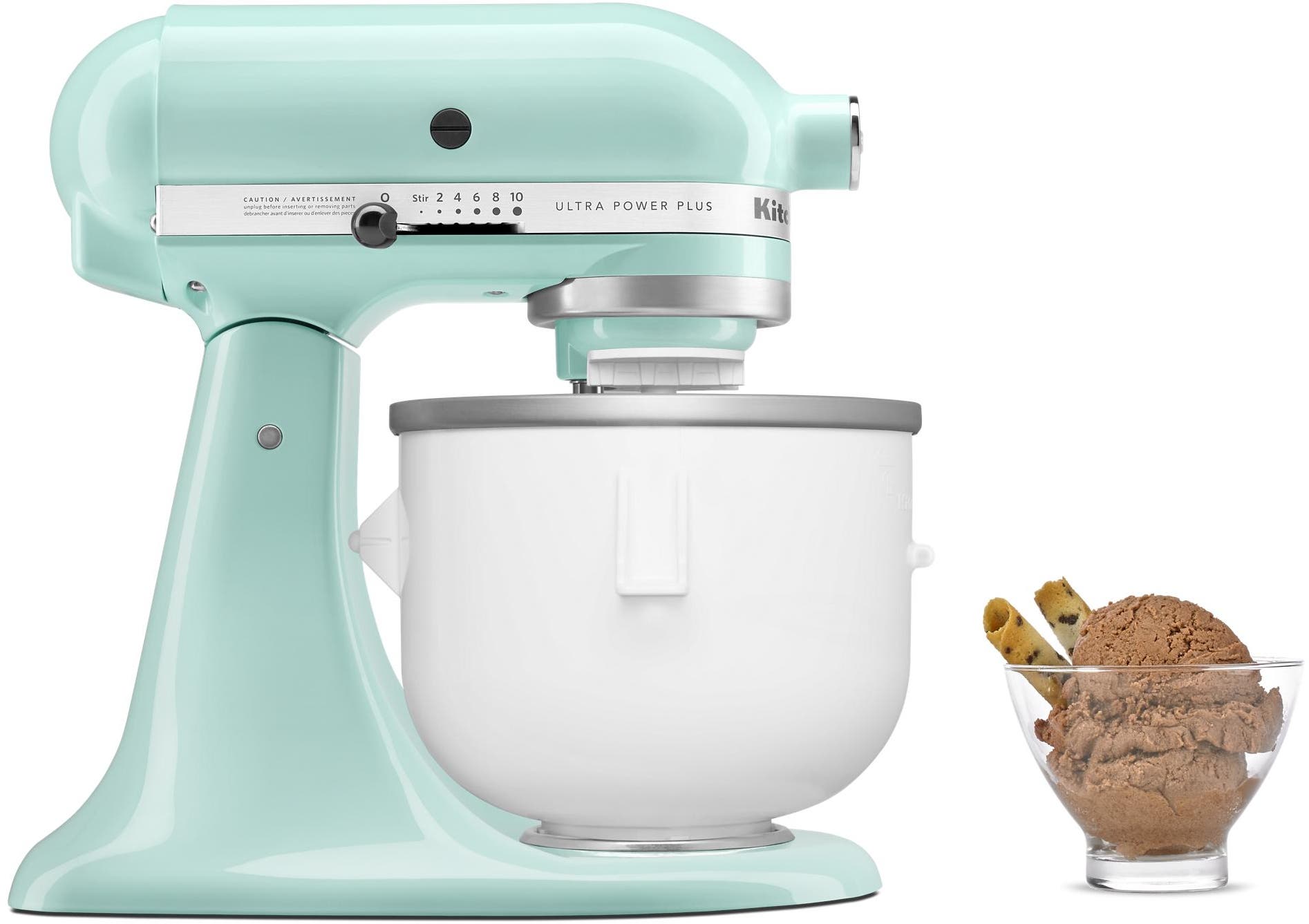 KitchenAid KICA0WH Ice Cream Maker Attachment