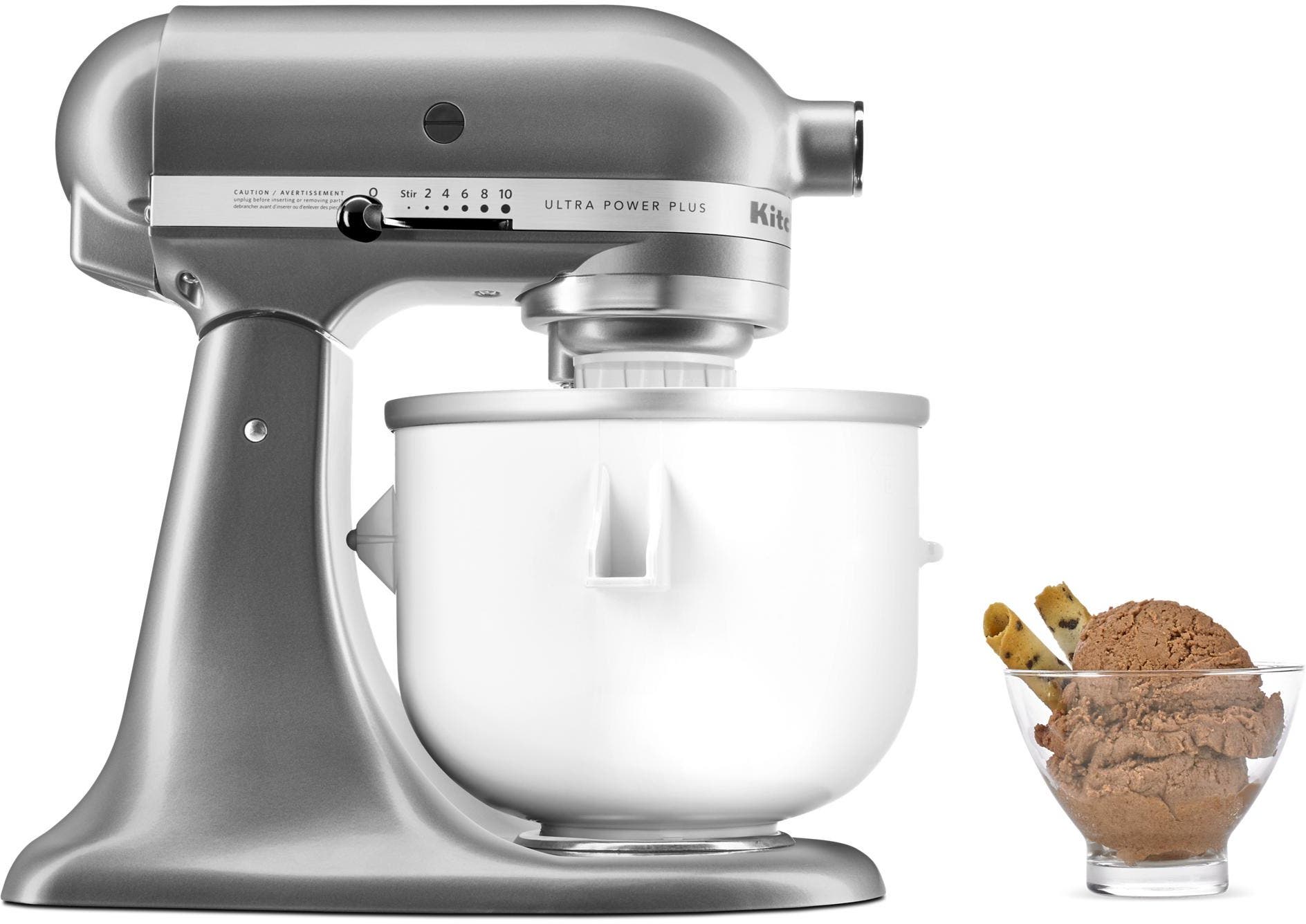 KitchenAid KICA0WH Ice Cream Maker Attachment