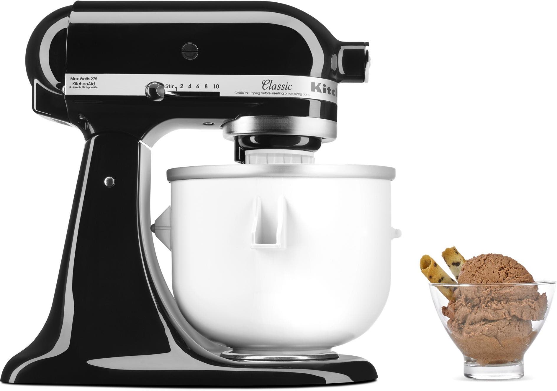 KitchenAid KICA0WH Ice Cream Maker Attachment