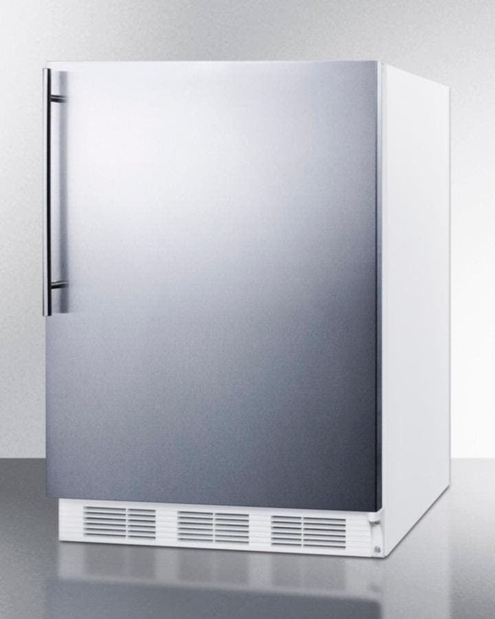 Summit AL650SSHV Stainless Door with Vertical Thin Handle