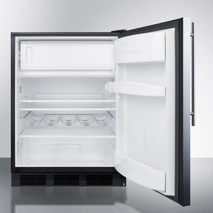 Summit CT663BSSHVADA Stainless Steel/Black, Pro Handle, ADA Compliant