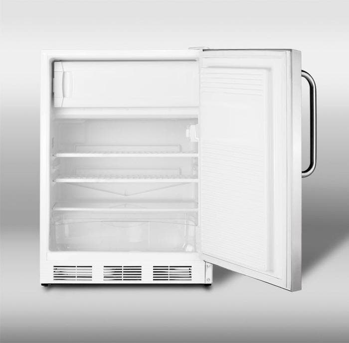 Summit CT66SSTB Stainless Door with Pro Handle